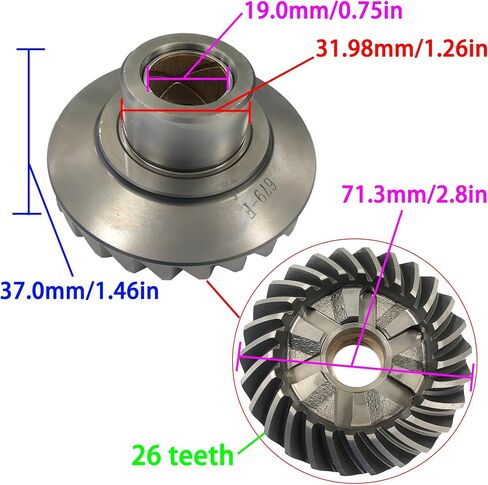 المحرك الخارجي 679-45551-00 PINION و 679-45560-01 إلى الأمام و 679-45571-00 مجموعة عكسية ل yamaha 40HP C40 CV40 K40 قارب in Saudi Arabia