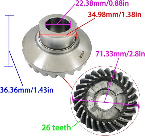 المحرك الخارجي 679-45551-00 PINION و 679-45560-01 إلى الأمام و 679-45571-00 مجموعة عكسية ل yamaha 40HP C40 CV40 K40 قارب in Saudi Arabia