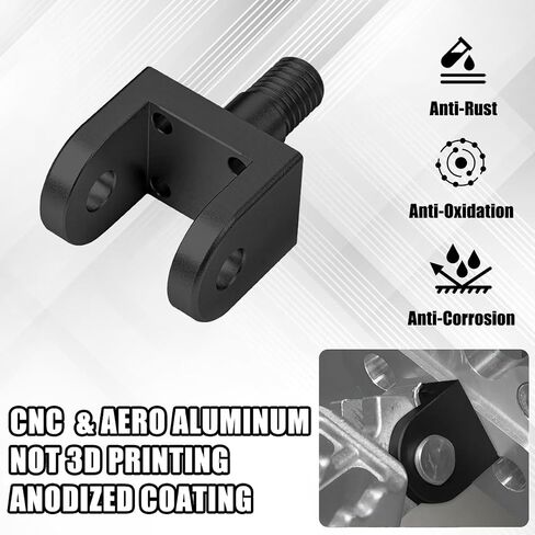 Foot Pegs Hoder for Talaria Sting MX3 MX4, 2PCS CNC Billet Aluminum Footpegs Bracket Clamps, Thicken Footrest Bracket for Talaria Electric Dirt Bike (Black) in Saudi Arabia