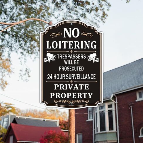2 Pack No Trespassing Private Dock Property Signs 12 x 8 Inches Private Property Sign No Trespassing Sign Metal Sturdy Rust Aluminum aterproof Easy to Install in Kuwait