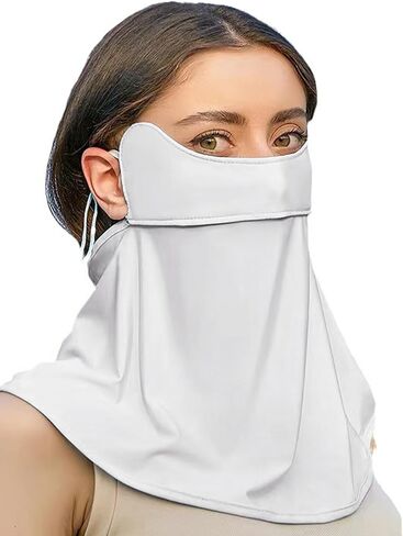 UV Face Cover for Women Sun Protection Neck Gaiter Breathable Balaclava Scarf Bandana in Saudi Arabia