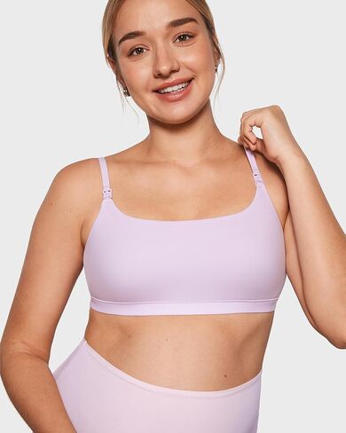 INLYRIC Women's Inbarely Soft Nursing Bras Unlined Bralettes Maternity Bra for Breastfeeding Unpadded Comfy Sleep Seamless in Kuwait
