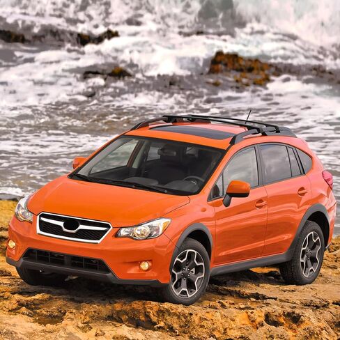 قضبان صليب رف سقف هيكا تناسب سوبارو XV Crosstrek 2013-2025 Crassbars Cargar Cargo Carrier Aluminium Retop in Kuwait