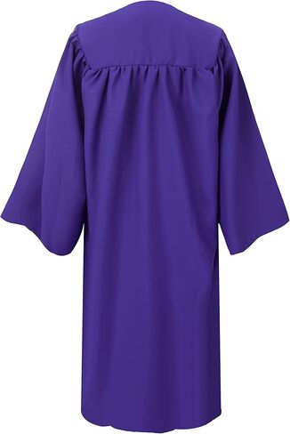 GradClassical Unisex Matte Graduation Gown Only for High School and Bachelor, Choir Robes for Church, Judge Costumes in Kuwait