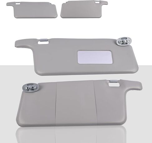 2PCS Interior Sun Visor Sunvisor Compatible with Honda Civic 1996 1997 1998 1999 2000 iES CX DX EX EXR HX LX Replace 83230-S01-A32ZC 83280-S01-A32ZA Pair Left & Right Sun Visors in Saudi Arabia
