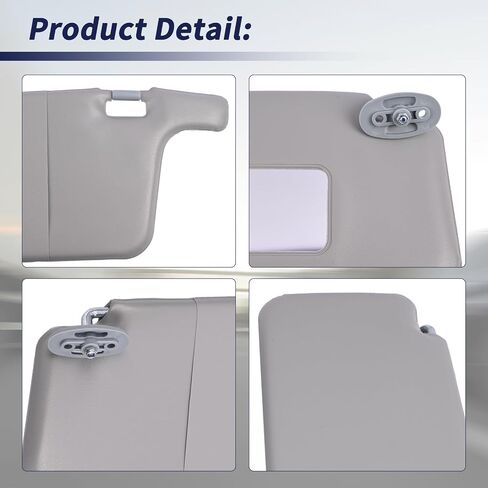 2PCS Interior Sun Visor Sunvisor Compatible with Honda Civic 1996 1997 1998 1999 2000 iES CX DX EX EXR HX LX Replace 83230-S01-A32ZC 83280-S01-A32ZA Pair Left & Right Sun Visors in Saudi Arabia