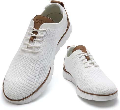 Men's Casual Dress Oxfords Sneakers Business Mesh Breathable Lightweight Walking Shoes Tennis Comfortable in Saudi Arabia