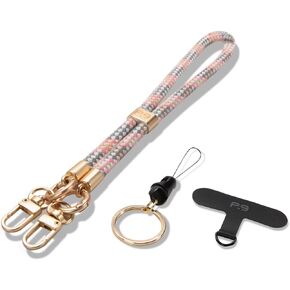 PureGear Universal Nylon Phone Wrist Lanyard Wrist Strap, Key Chain Ring, Phone Tether Tab, Wristlet for Apple iPhone