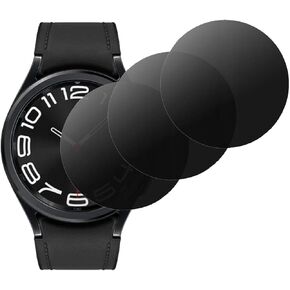 3 PCS Privacy Anti-Glare Screen Protector Anti-Spy Soft Film Suit for Samsung Galaxy Watch 6 40mm /Watch 5 40mm /Watch5 Pro 45mm /Watch 4 40mm Matte Anti-Peeping