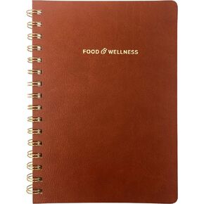 Kunitsa Co. Food and Exercise Journal for Women. Track Meals, Nutrition and Weight Loss - 90 days (Pink) 8.5″ x 6″