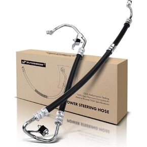 A-Premium Power Steering Pressure Hose Line Assembly Compatible with BMW 335i 2007-2013, 335is 2011-2013, 335i xDrive 2009, 1 Series M 2011, 135i 2008-2013, 3.0L, Pump to Rack/Gear