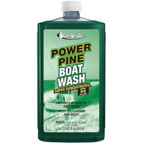STAR BRITE Power Pine - Premium Boat Wash Super Concentrate - Makes 384 Gallons - All-Purpose, All-Surface Ultimate Cleaning Solution - Will Not Remove Wax, Polish or Harm Gel Coat 1 GAL (093700)