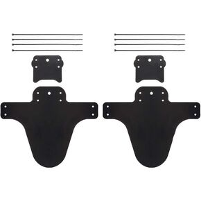 Bike Fenders, Lightweight Mountain Bike Front Rear Mudguards, Bicycle Mud Guard Fenders Set for Most Bike, Road Bike, Mountain Bike