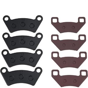 Solarhome 306005067001 Front And Rear Complete Brake Pad Set for Joyner 650CC Road Legal Buggy