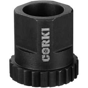Corki Cycles Bike Ring Nut Tool, Bicycle Rear Hub Locking Ring Nut Installation and Removal Tool Bicycle Wheel Hub Tool for DT Star Ratchet EXP, DT Swiss 3 Pawl Hub -Three Black