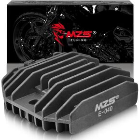 MZS Motorcycle Voltage Regulator Rectifier Compatible with EX250 | ZX600 | GPX600R | GPZ600R | KLR650 | KL650 | KLX250S | Lakota/Bayou 300 | Vulcan 750/1500 | ZL600 | ZR-7/S | ZR750 | ZX-6 | ZZR600