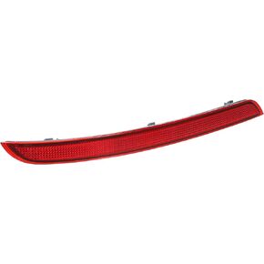 Car Rear Left Bumper Reflector No.A1668200074 for Mercedes-Benz ML350 2012-2015 Plastic Red