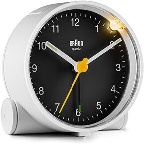 Braun Classic Analogue Alarm Clock - BC01B in Kuwait