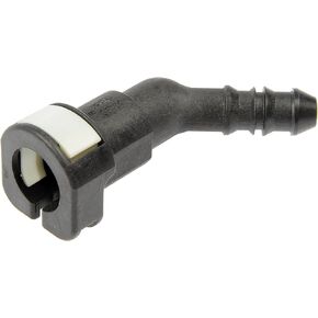 Dorman 800-122 Fuel Line Retaining Clip 5/16 In. Steel To 5/16 In. Nylon With 45 Degree Bend, 2 Pack