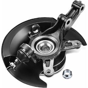 A-Premium Front Steering Knuckle & Wheel Bearing Hub Assembly Compatible with Honda Civic 2001-2002 L4 1.7L, Right Passenger Side, Replace # 51210S5AJ10, 45255S01A00, 44600S5DA00