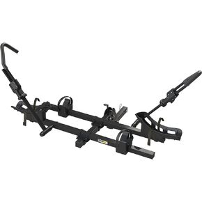 MAXXHAUL 50606 Hitch Style 2-Bike Carrier Platform Style Rack for Standard, Fat Tire, Electric Bikes 2" Hitch Receiver - 66 lbs Weight Capacity Per Bike