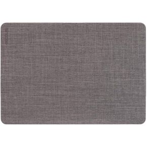 غلاف صلب محكم مع NanoSuede لجهاز MacBook Pro (13 بوصة، 2019-2016) - رمادي فاتح