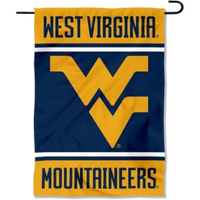West Virginia Mountaineers Garden Flag
