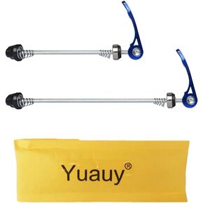 Bicycle Quick Release Skewers Axle Front and Rear Skewers Steel for Mountain Bike Road Bike Blue Color in Saudi Arabia