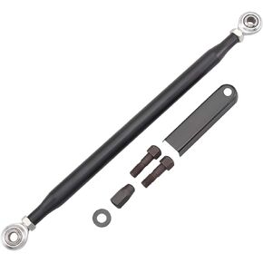 Shift Linkage Gear Shifter Levers for Harley Touring Electra Street Road Wide Tour Glide Road King Trike(Round Rod&Black)