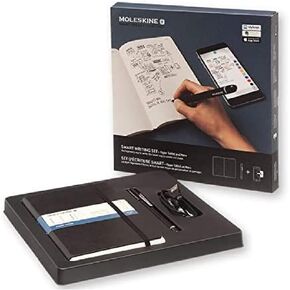 قلم Moleskine + قلم الكتابة الذكي ودفتر ملاحظات ذكي منقط - يُستخدم مع تطبيق Moleskine لتخزين الملاحظات رقميًا (متوافق فقط مع دفاتر Moleskine الذكية) in Saudi Arabia