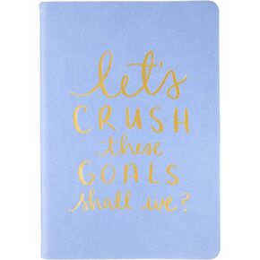 Eccolo Dayna Lee Collection Mint “You Got This" 8x6" Flexi-cover Journal/Notebook, Acid-free Lined Sheets