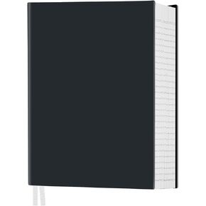 Notebook Journal, 8.5" x 11", 400 Pages College Ruled Notebook, Leather Journal for Women Men, Thick Journals for Writing, 125pcs Sticky Tabs, Inner Pocket, A4 Large Notebooks for Work School, Green