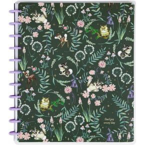 Happy Planner Disney Aloha Stitch Notebook, Lilo and Stitch Undated Journal for School or the Office, Disc-Bound Notebook Journal Exclusively Sold on Amazon, Big Size, 11" x 8.5", 60 Sheets