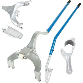 BLACKHORSE-RACING 17.5" to 24.5" Tire Changer Mount Demount Removal Tool Tubeless Truck Extra Bead Keeper Blue