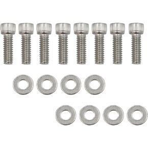 Header Stud Kit Bolts Valve Cover Stainless Steel Compatible For Chevy 283 327 350 383 400 Small