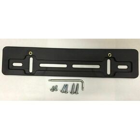 TN TrunkNets Inc Front Bumper License Plate Mounting Bracket for Audi + Screws & Wrench Kit