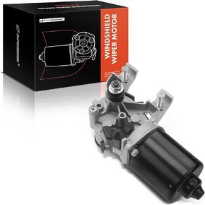 A-Premium Front Windshield Wiper Motor Compatible with Buick Encore 2015-2022 & Chevrolet Trax 2015-2022, Sport Utility, 4-Pin, Replace# 95323223, 95323224