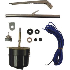 Omix-Ada | 19101.02 | Windshield Wiper Motor Conversion Kit, 12 Volt | OE Reference: 12V | Fits 1941-1968 Willys