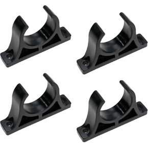Oar Holder, 2 Pair Paddle Clip Holder Oar Keeper Mount Holder for Canoes Kayaks Boats for Canoes, Kayaks, Pontoons, Kayak Accessories- Black