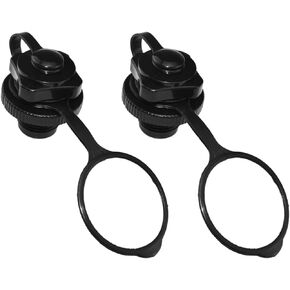 Aifeier ET 2 Pieces Air Valves of Inflatable Boat, Boston Valve One-Way Inflation Replacement Screw for Inflatable Rubber Dinghy Raft Pool Boat Fishing Boats