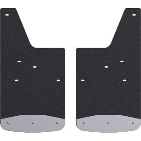 LUVERNE 251450 Front 12-Inch x 23-Inch Textured Rubber Mud Guards, Select Chevrolet Silverado 2500, 3500 HD