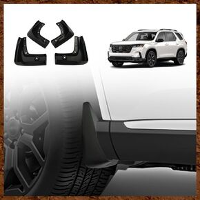 for Pilot 2023 2024 Mud Flaps Splash Guards Front & Rear Fender Mud Guard 4th Gen Pilot Accessories Compatible with Honda Pilot 2024 2023 Sport EX-L TrailSport Touring Elite