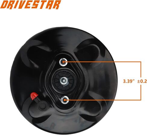DRIVESTAR 54-74822 Vacuum Brake Booster without Master Cylinder, fit 1997-2005 for Chevrolet Blazer/for GMC Jimmy, 1998-2004 for Chevrolet S10/ for GMC Sonoma, 98-01 for Isuzu Hombre, for Bravada in Kuwait