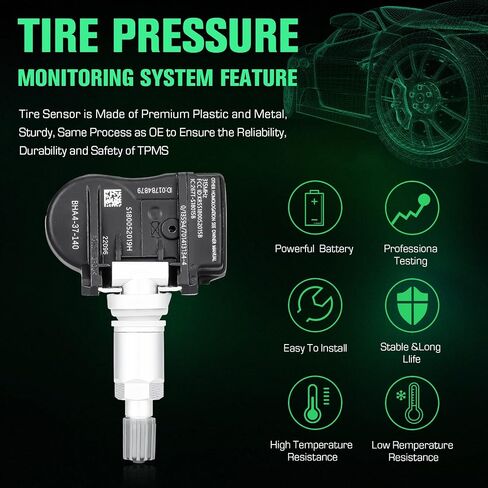 BHA437140 TPMS Sensor Tire Pressure Monitoring System 315MHz S180052019H for Mazda MX-5 Miata CX-7 RX-8 CX-9, for Mazda 2 3 5 6, S180052055A in Saudi Arabia