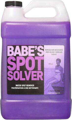 Babe's Boat Care Products-8101 Spot Solver Hard Water Spot Remover - 1 Gallon in Saudi Arabia