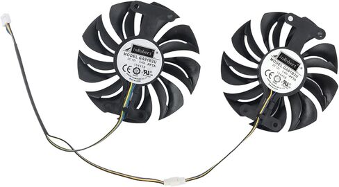 85MM GA91B2U GPU Cooler Fan Replacement for PowerColor Red Dragon RX 480 580 4GB Devil Radeon 470 Graphics Video Card Fans in Kuwait