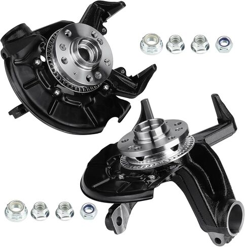 Front Steering Knuckle & Wheel Bearing Hub Assembly for Volkswagen Beetle 1998-2010, for Golf 1999-2006 2010, for Jetta 1999-2005, 698-375 698375 LK007, Left Driver Side in Kuwait