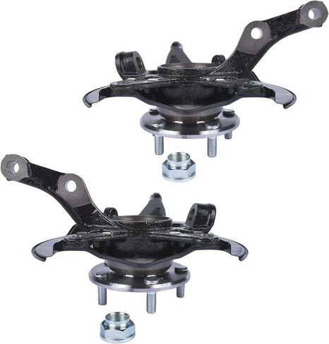Pair Front Left & Right Wheel Hub Bearing Steering Knuckle Assembly Replacement for Honda Civic 2006 2007 2008 2009 2010 2011# 51216SNA010, 51211SNA010 Lamerto in Saudi Arabia