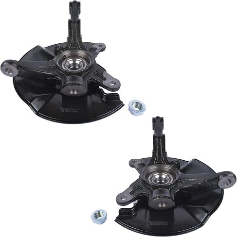 Pair Front Left & Right Wheel Hub Bearing Steering Knuckle Assembly Replacement for Honda Civic 2006 2007 2008 2009 2010 2011# 51216SNA010, 51211SNA010 Lamerto in Saudi Arabia