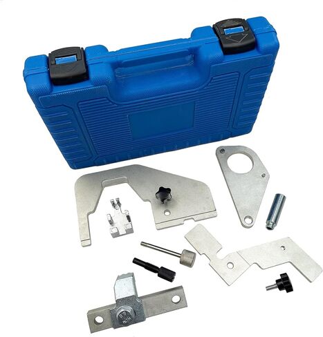 مجموعة أدوات قفل توقيت عمود الحدبات للمحرك لسيارة Land Rover Jaguar Ford، متوافقة مع Evoque 2.0T Focus & Mondeo، استبدل OEM 303-748/1504/1521/1594/1595/1600، مع حقيبة حمل in Kuwait